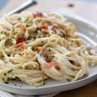 Pasta with Alfredo Sauce