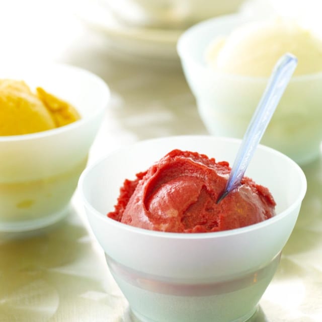 Fruit Sorbetto.